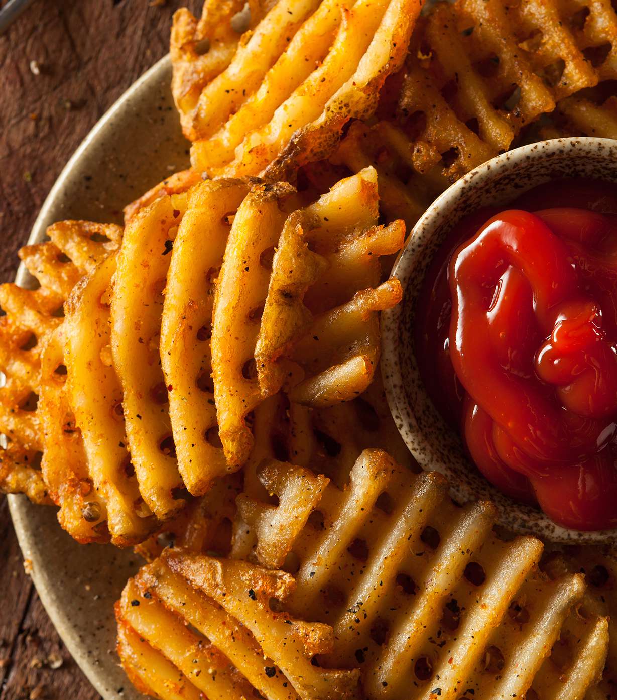 Cajun Waffle Fries