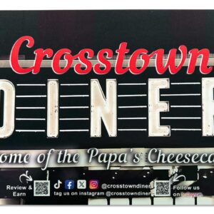 Crosstown Diner Placemat - Papa's Cheesecake